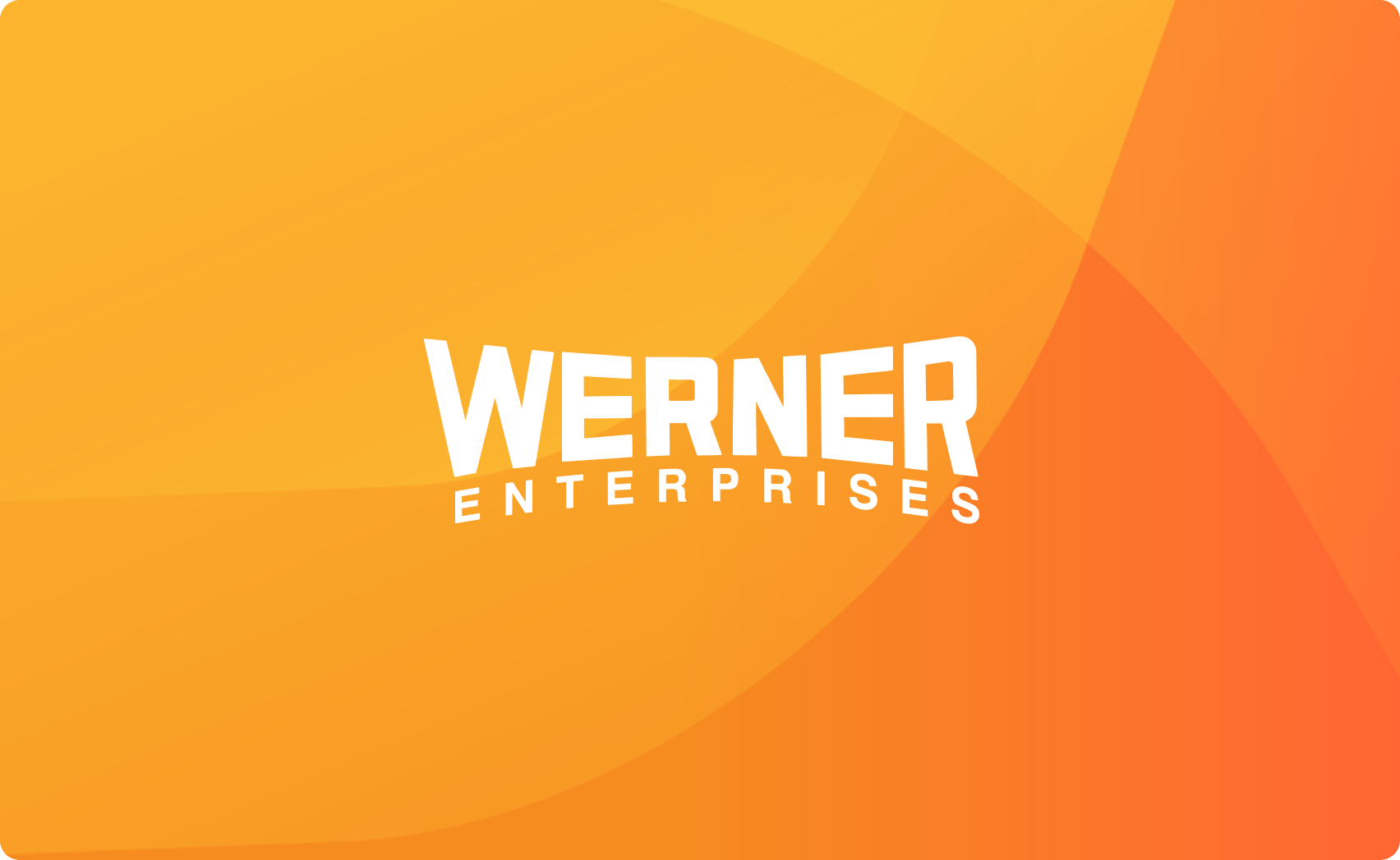 Werner enterprise - ロゴ - 導入事例オレンジ背景